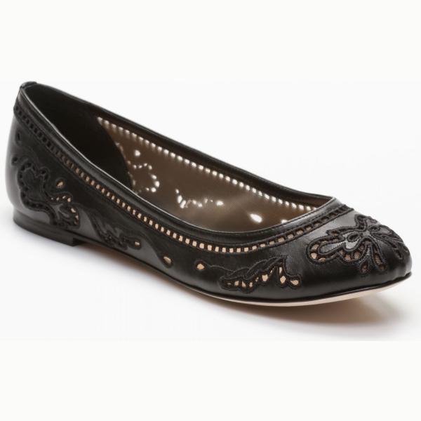 Ballerine con punta tonda nero Dolce&Gabbana
