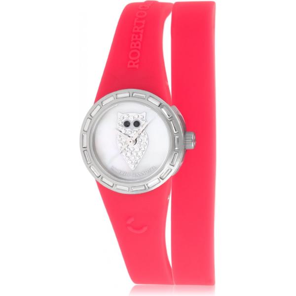 Orologio con cinturino fucsia e bianco e nero Roberto Giannotti