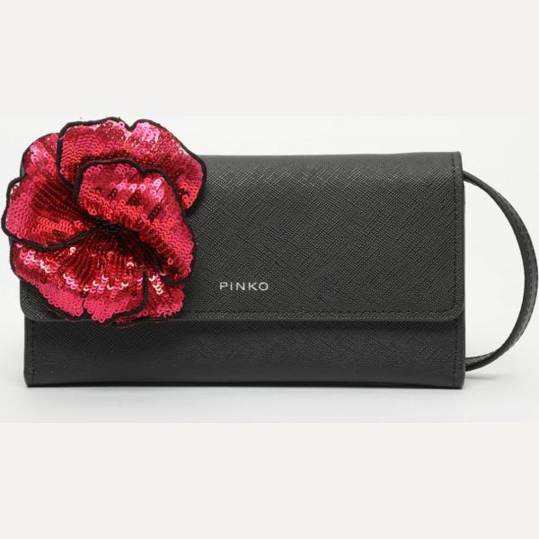 Pochette nero Pinko