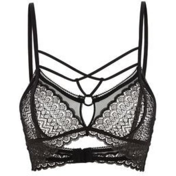 Bralette nero Undiz