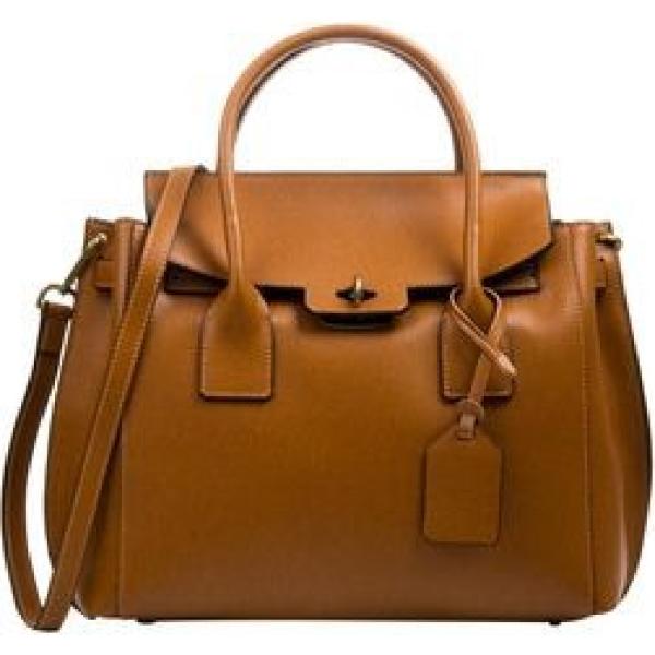 Shopping bag made italy con borchie tinta unita Firenze