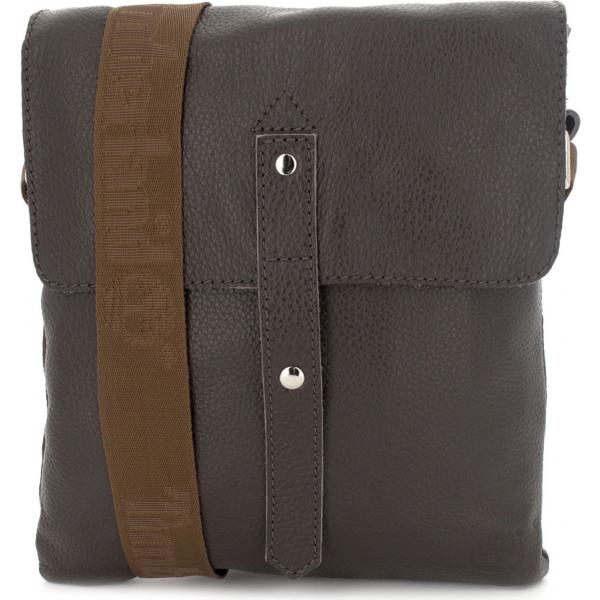Borsa a tracolla con zip e scomparti marrone Timberland marrone