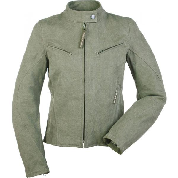 Giacca sport collo alto a maniche lunghe con zip verde Tucano Urbano