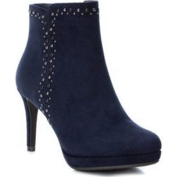 Stivali con borchie blu scuro Xti