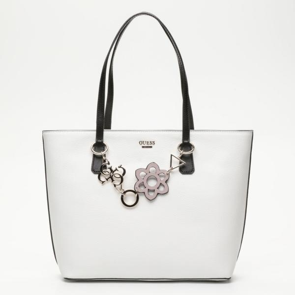 Borsa a mano bianco Guess