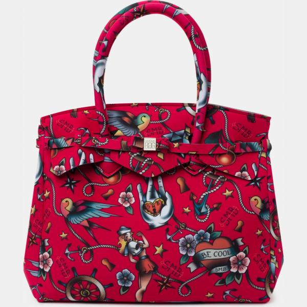 Borsa con stampa a clip Save My Bag