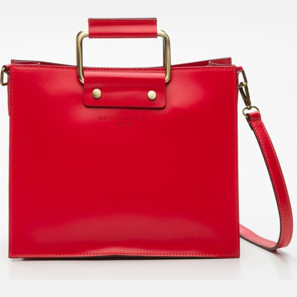Borsa a tracolla rosso Maison Heritage