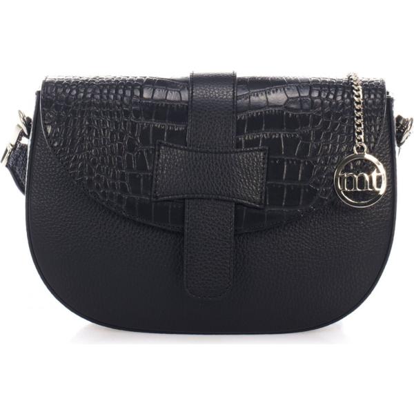 Borsa a tracolla nero Italian bags