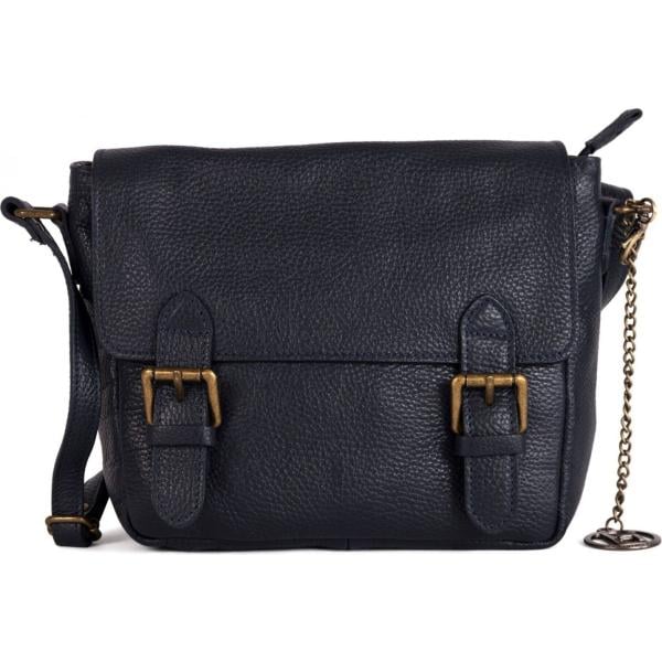 Borsa a tracolla blu Italian bags