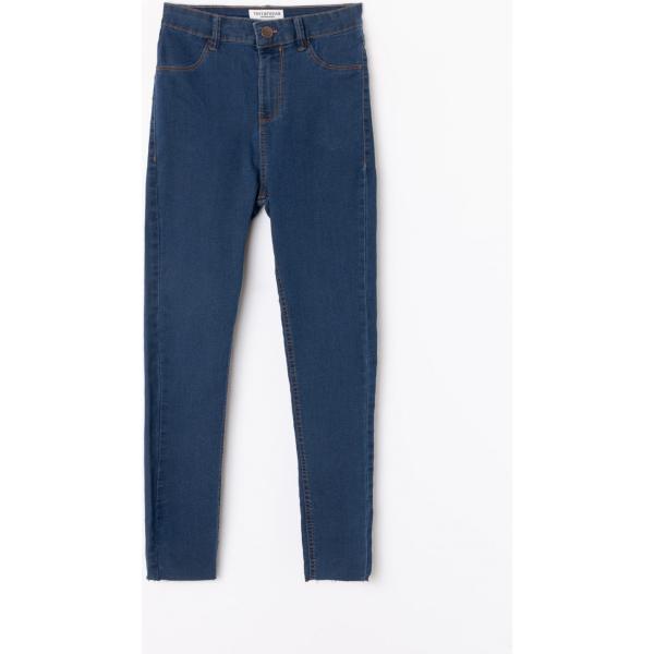 Jeans skinny in denim blu Terranova blu