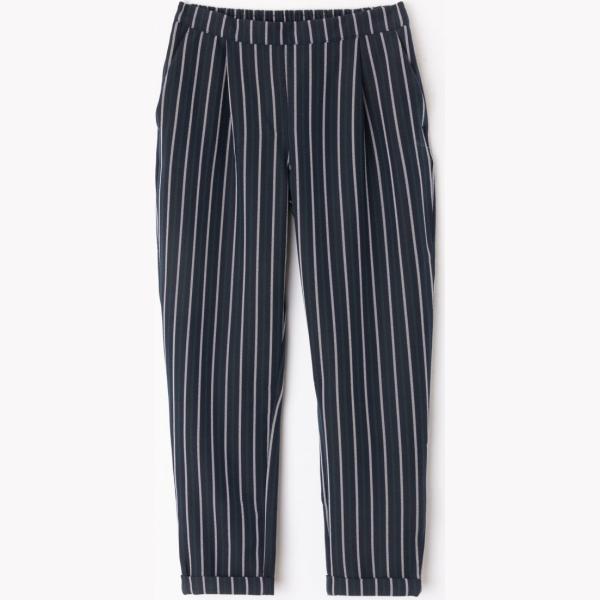 Pantalone Terranova blu a righe