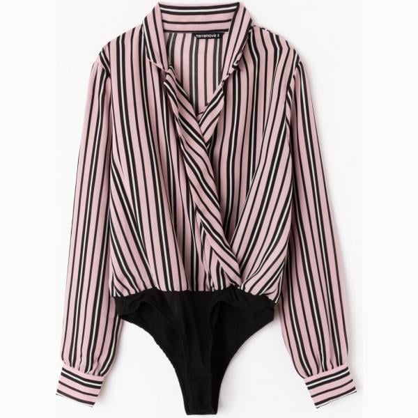 Body a righe rosa Terranova rosa a righe