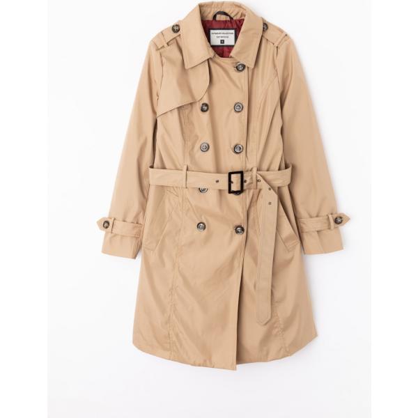 Trench doppiopetto beige Terranova