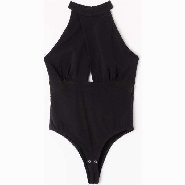 Body in tulle nero Terranova nero
