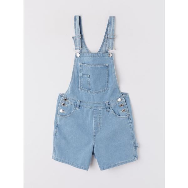 Salopette in denim blu Terranova blu