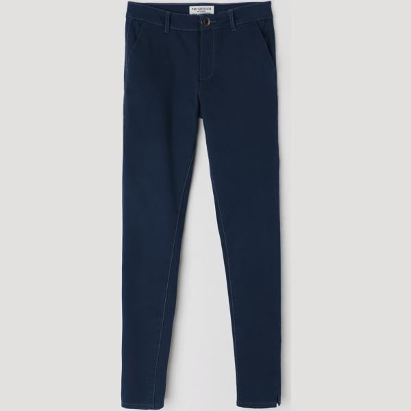 pantalone skinny Terranova blu tinta unita
