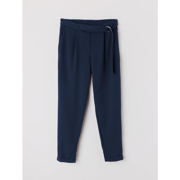 Pantalone Terranova blu tinta unita
