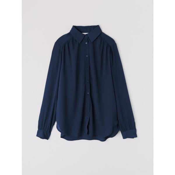 Camicia collo classico tinta unita blu Terranova blu tinta unita