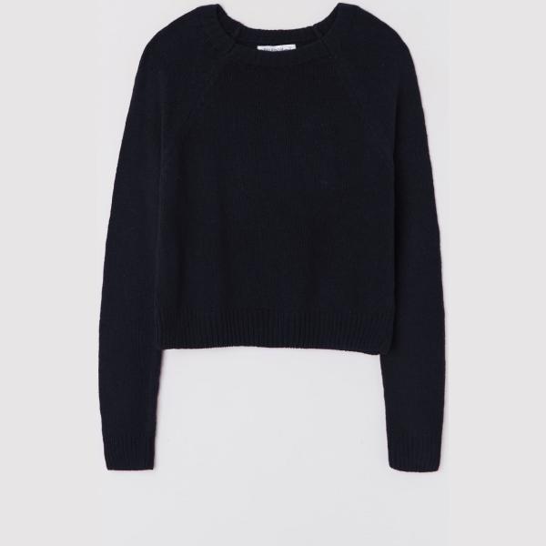 maglione Terranova blu tinta unita