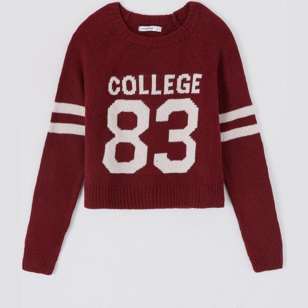 maglione Terranova viola