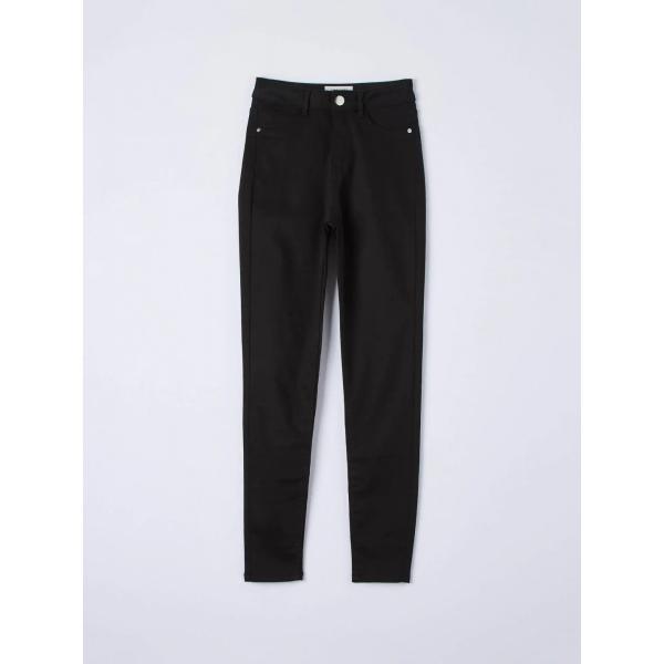 pantaloni Terranova multicolore tinta unita