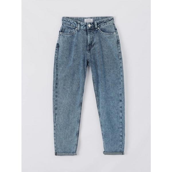 jeans mom Terranova blu