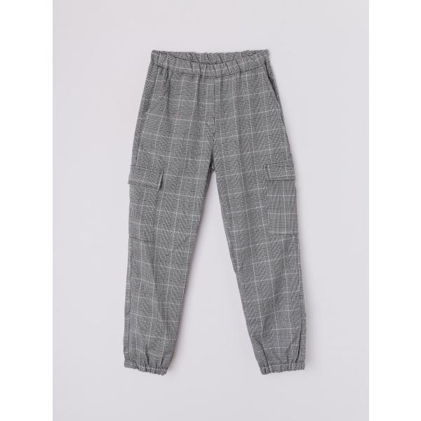 Pantalone cargo fantasia bianco Terranova bianco