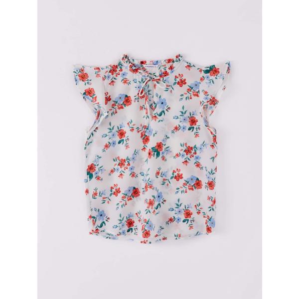 bluse Terranova bianco a fiori
