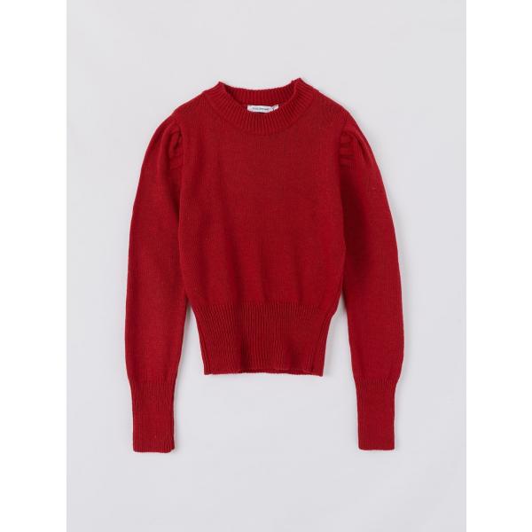 Maglia bordeaux Terranova viola tinta unita