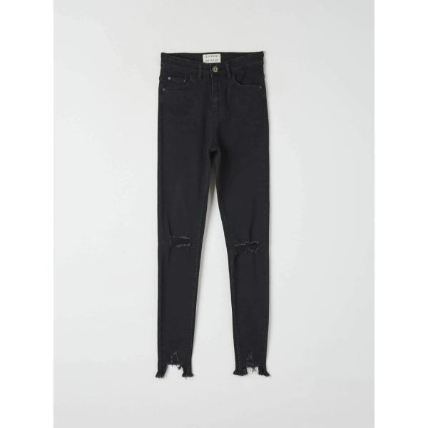 jeans strappati Terranova bianco