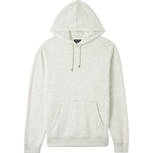 felpe con cappuccio Terranova bianco tinta unita