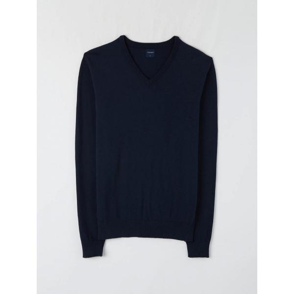 pullovers Terranova blu tinta unita