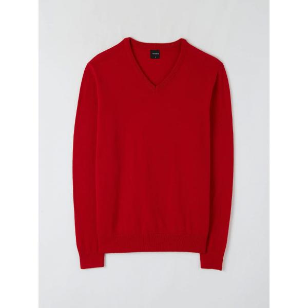 pullovers Terranova rosso tinta unita