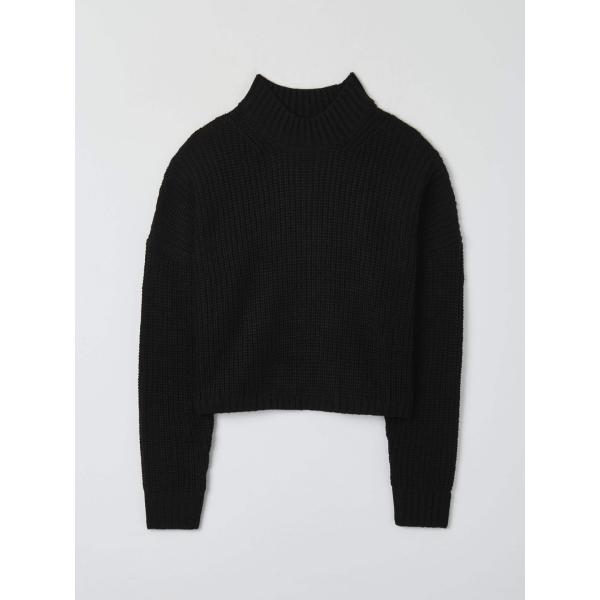 pullovers Terranova nero tinta unita