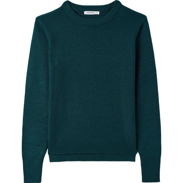 maglieria Terranova blu tinta unita