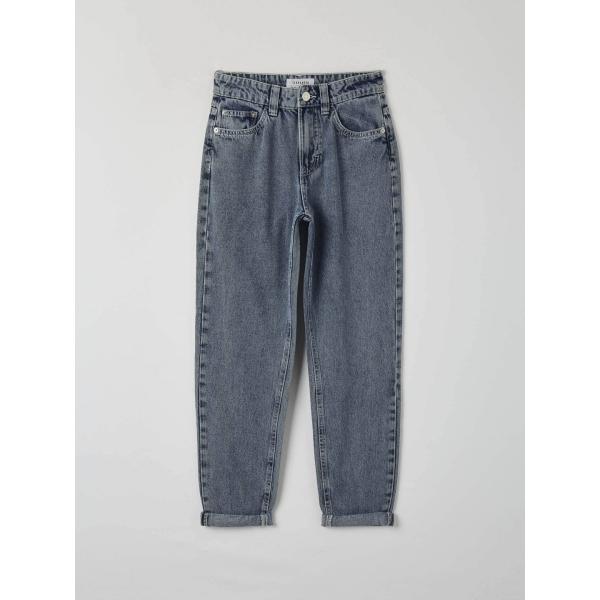 jeans mom Terranova grigio