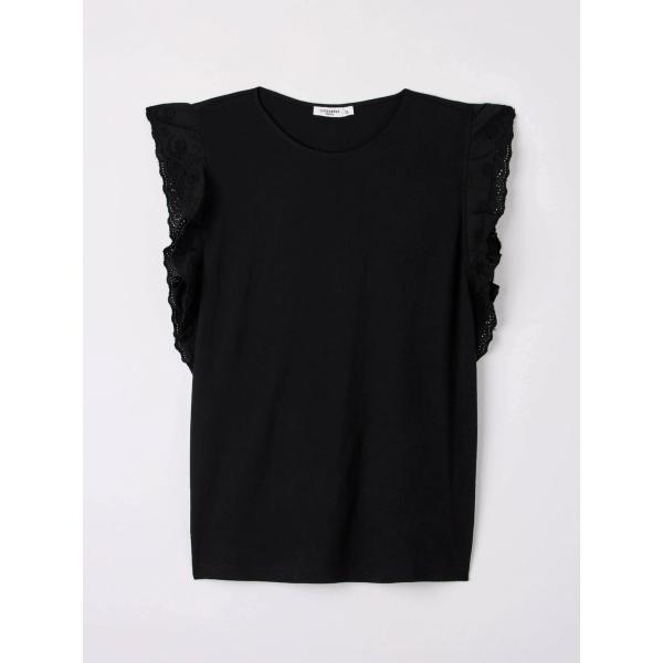 t-shirt Terranova multicolore tinta unita