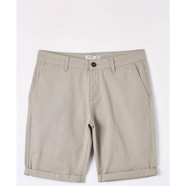 pantaloni corti Terranova grigio tinta unita