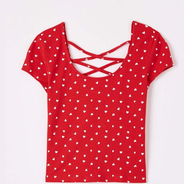 t-shirt Terranova rosso