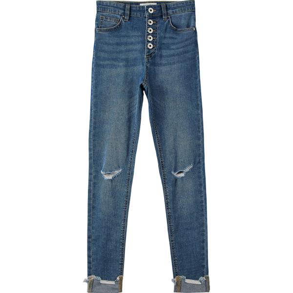 jeans strappati Terranova blu