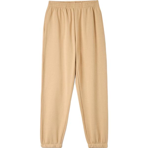 pantaloni Terranova marrone tinta unita