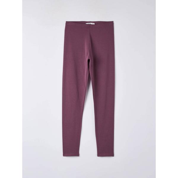 leggings Terranova viola tinta unita