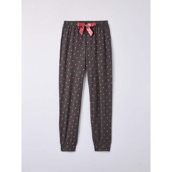 pantaloni Terranova grigio