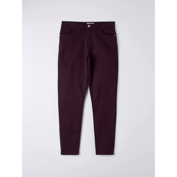 pantaloni Terranova multicolore tinta unita