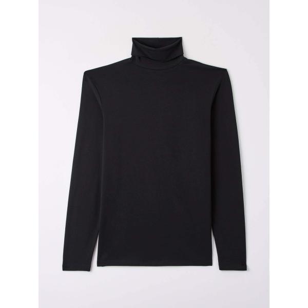 t-shirt Terranova nero tinta unita