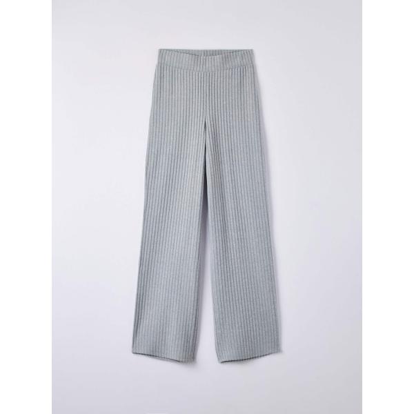 pantaloni Terranova bianco tinta unita