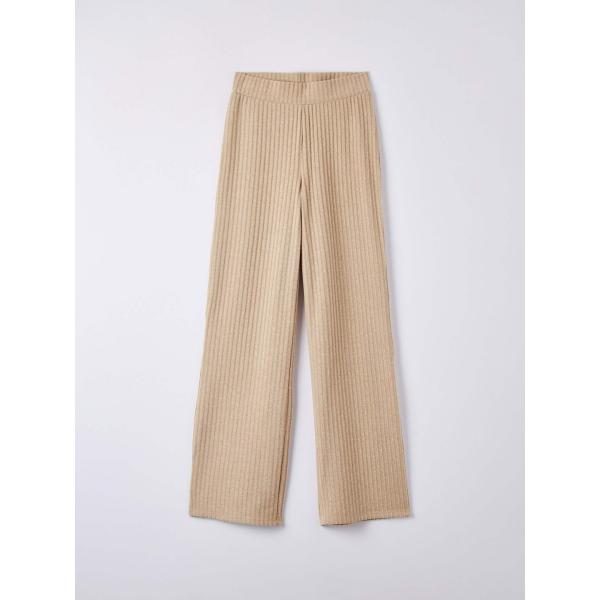 pantaloni Terranova bianco tinta unita