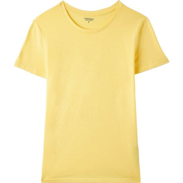 t-shirt Terranova giallo