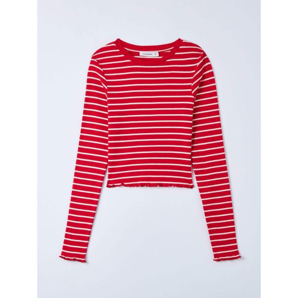 t-shirt Terranova multicolore a righe