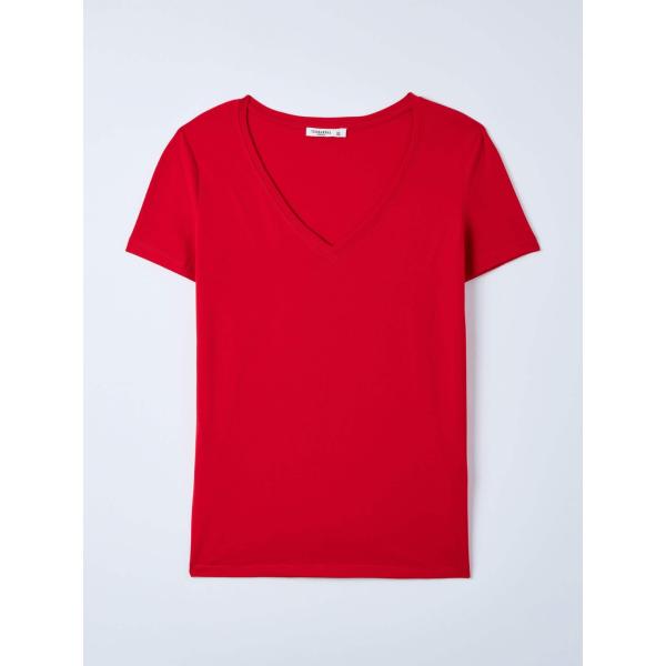 t-shirt Terranova rosso